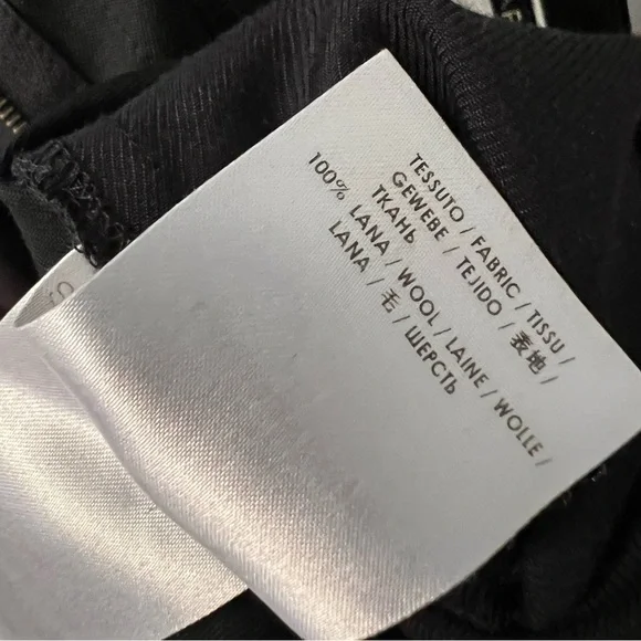 Stella McCartney Vivian Skinny Zip Black Pants Size Italian 40, US 4-6 - Picture 14 of 15